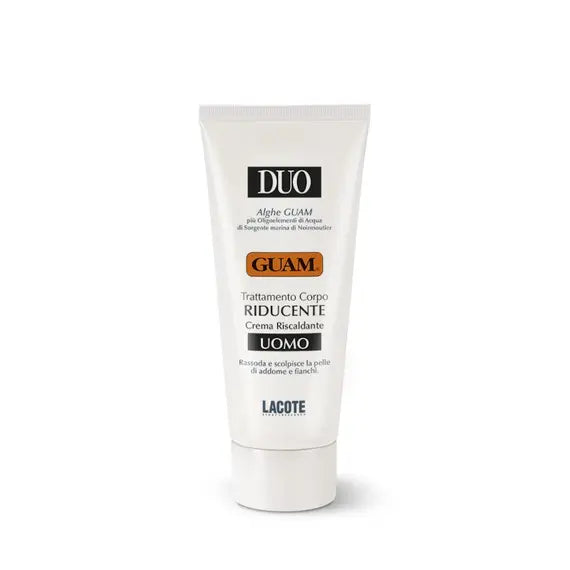 Guam Duo Trattamento Corpo Riducente Crema Riscaldante Uomo 200ml | Acquista Online su Farmaclick