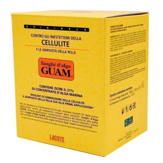 Guam Fanghi Alga Guam Contro gli Inestetismi della Cellulite Vaso da 1000 G + 2 Bustine da 12 Ml | Acquista Online su Farmaclick
