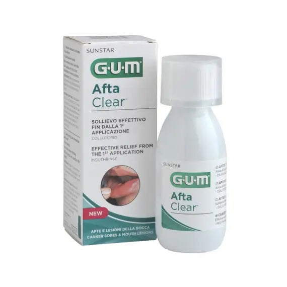 Gum Afta Clear Collutorio 120 Ml | Acquista Online su Farmaclick