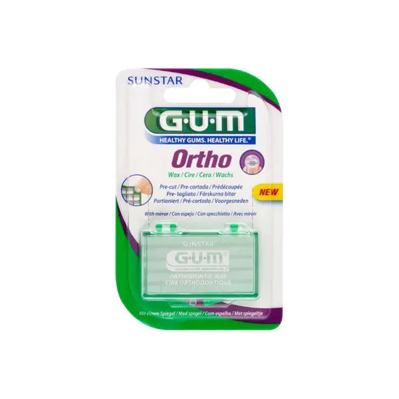 Gum Sunstar Ortho Cera Ortodontica 5 Pz + Afta Clear Gel 2 Ml in Omaggio | Acquista Online su Farmaclick