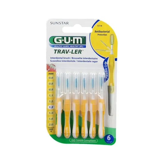 Gum Sunstar Trav Ler 6 Scovolini 1.3 Mm Iso 4 | Acquista Online su Farmaclick