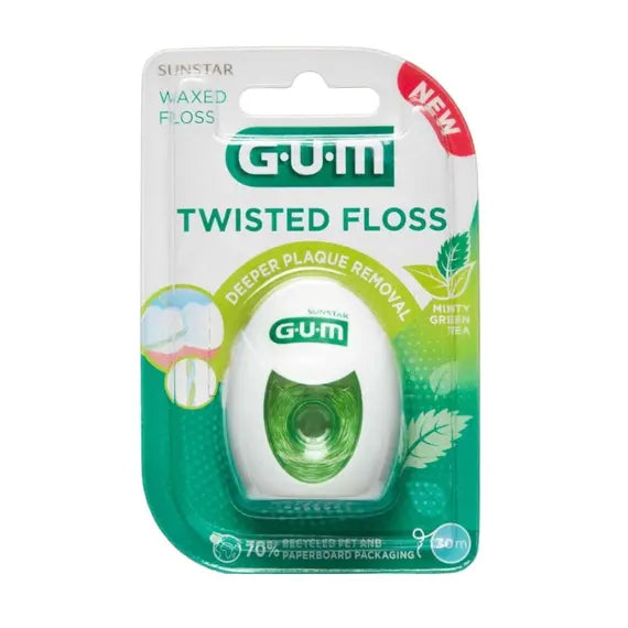 Gum Twisted Floss Filo Interdentale 30 M | Acquista Online su Farmaclick