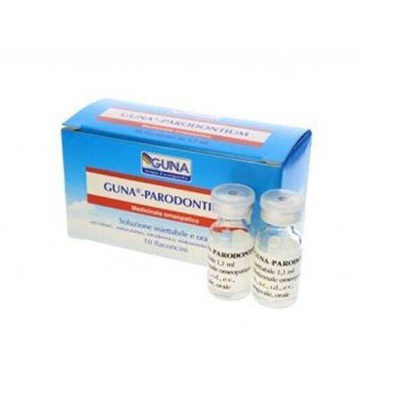 Guna Parodontium 10 Flaconcini 1,1 Ml Omeopatico per Sintomi Parodontali | Acquista Online su Farmaclick