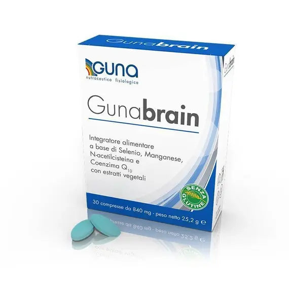 Guna Gunabrain 30 Compresse Integratore per le Funzioni Cognitive | Acquista Online su Farmaclick