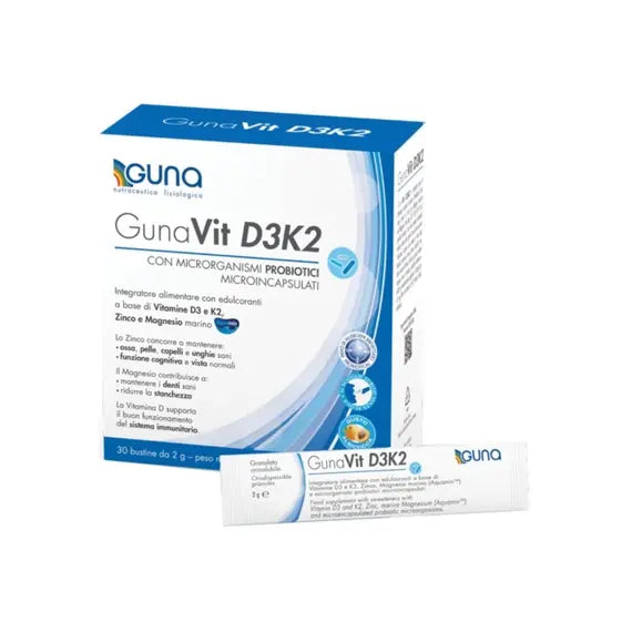 Gunavit D3k2 30 Bustine | Acquista Online su Farmaclick