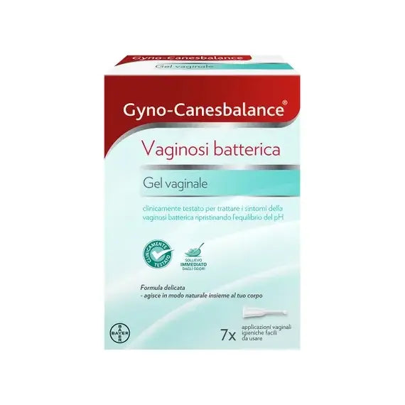Gyno Canesbalance Gel Vaginale per Vaginosi Batterica 7 Flaconcini Applicatori Monouso | Acquista Online su Farmaclick