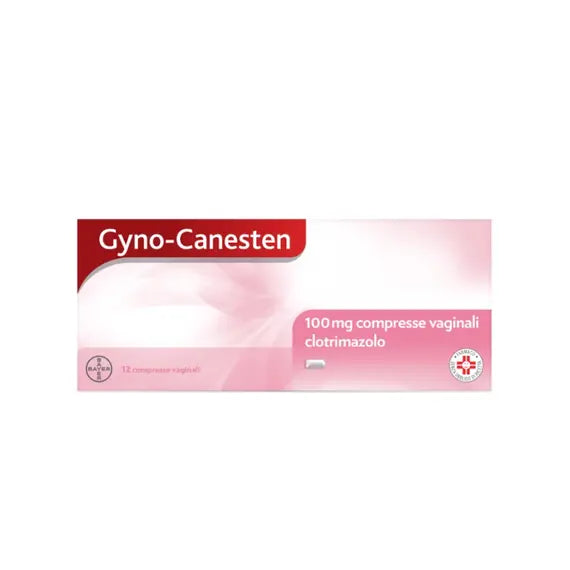 Gyno Canesten Compresse Vaginali 100mg di Clotrimazolo 12 Compresse | Acquista Online su Farmaclick