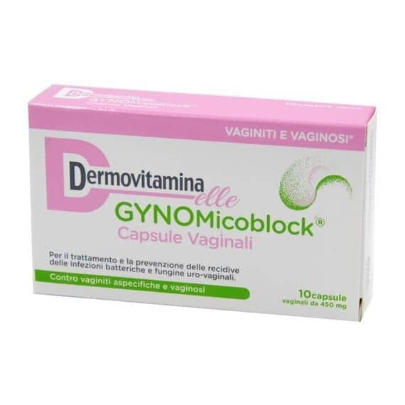 Dermovitamina Elle Gyno Micoblock 10 Capsule Vaginali | Acquista Online su Farmaclick