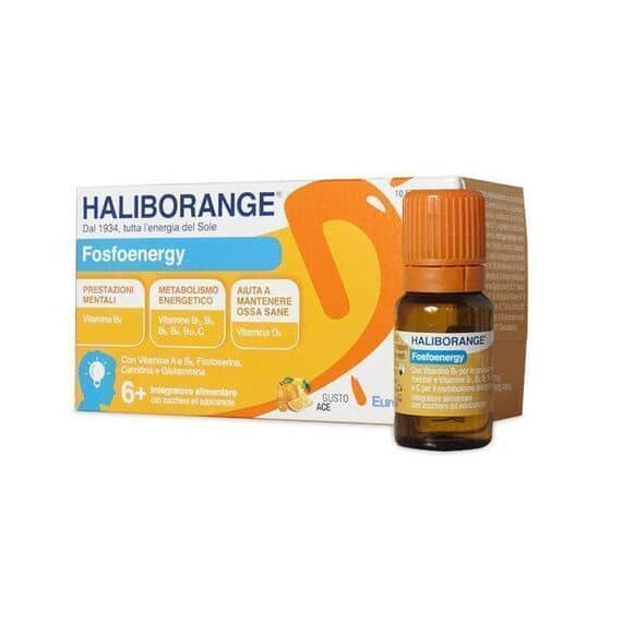 Haliborange Fosfoenergy 10 Flaconcini 10 Ml | Acquista Online su Farmaclick