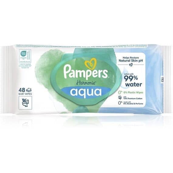 Pampers Salviettine Acqua – Salviettine Delicate per Neonati e Pelli Sensibili