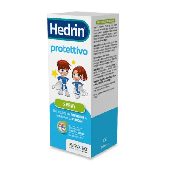 Hedrin Spray Protettivo Pidocchi 200 Ml | Acquista Online su Farmaclick