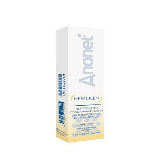 Anonet Hemolen Crema per Emorroidi 30 Ml | Acquista Online su Farmaclick