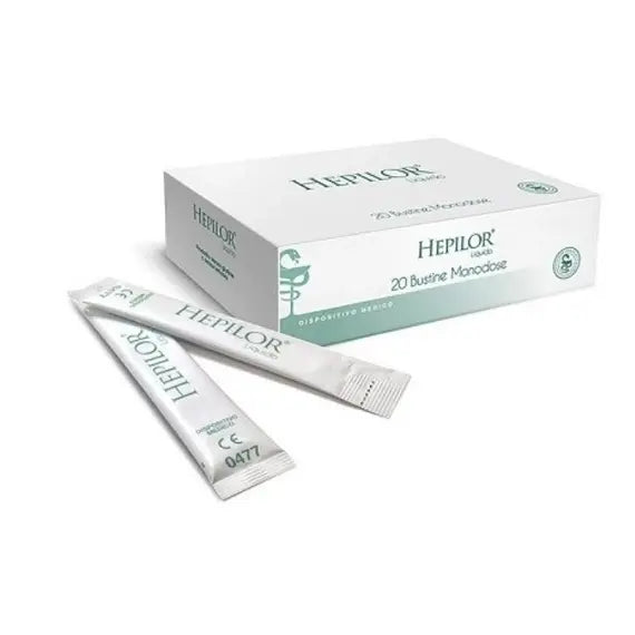 Hepilor Liquido Dispositivo Medico per la Mucosa Gastro-intestinale 20 Stick | Acquista Online su Farmaclick