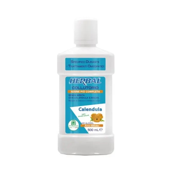 Herbal Collutorio Calendula Malva 500 Ml | Acquista Online su Farmaclick