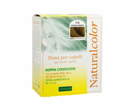 Homocrin Naturalcolor Tinte Per Capelli Colore 7/3 Biondo Dorato