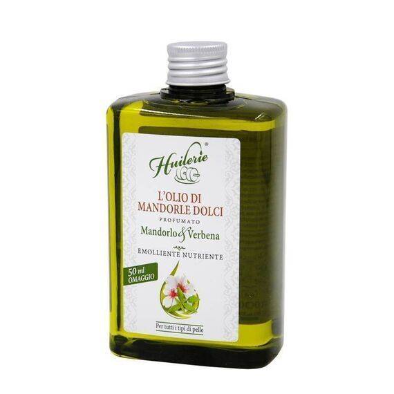 Huilerie Olio di Mandorle Dolci Nutriente Mandorlo & Verbena 300 Ml | Acquista Online su Farmaclick
