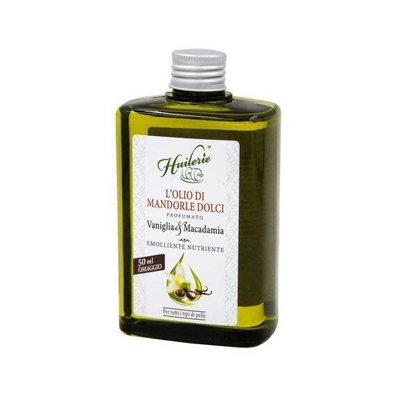 Huilerie Olio di Mandorle Dolci Nutriente Vaniglia & Macadamia 300ml | Acquista Online su Farmaclick