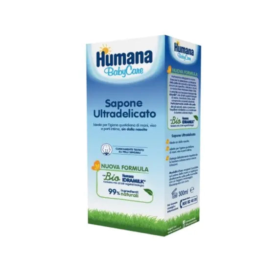 Humana Baby Care Sapone Liquido 300 Ml | Acquista Online su Farmaclick