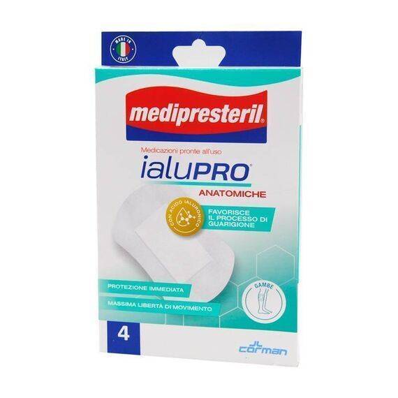Medipresteril Ialupro Anatomiche 4 Medicazioni Pronte All'uso per le Gambe | Acquista Online su Farmaclick