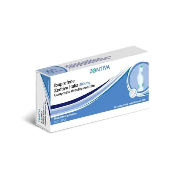 Zentiva Ibuprofene 12 Compresse Rivestite 200 Mg | Acquista Online su Farmaclick