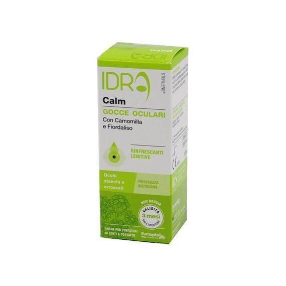 Gocce Oculari Rinfrescanti Sterilens Idra Calm Camomilla e Fiordaliso 10 Ml | Acquista Online su Farmaclick