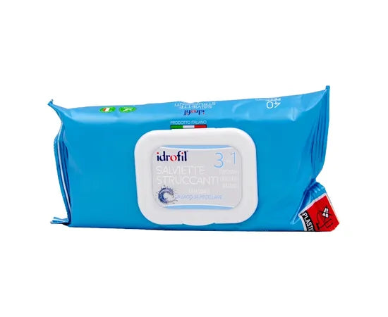 Idrofil Salviette 3 In 1 Struccanti 40 Pz