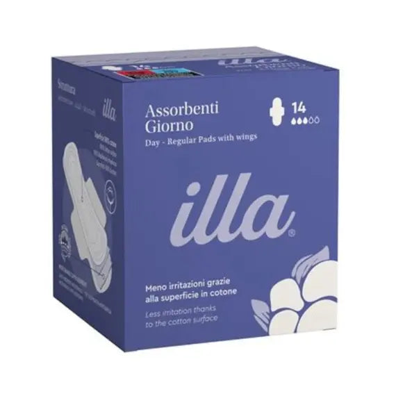 Illa Care Assorbenti Giorno con Ali 14 Pezzi | Acquista Online su Farmaclick