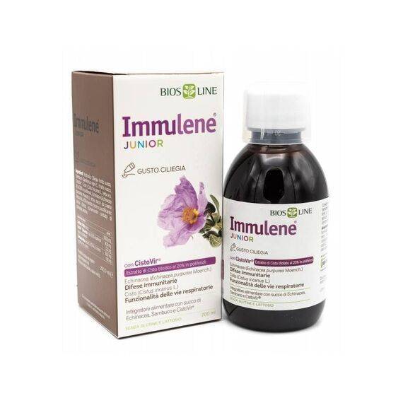 Biosline Immulene Junior Integratore Alimentare per le Difese Immunitarie 200 Ml | Acquista Online su Farmaclick