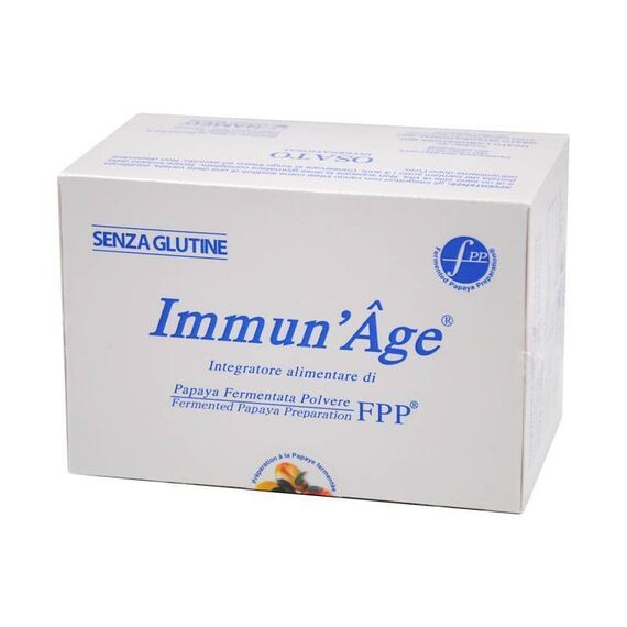 Immunage Integratore di Papaya per le Difese Dell'organismo 60 Buste | Acquista Online su Farmaclick