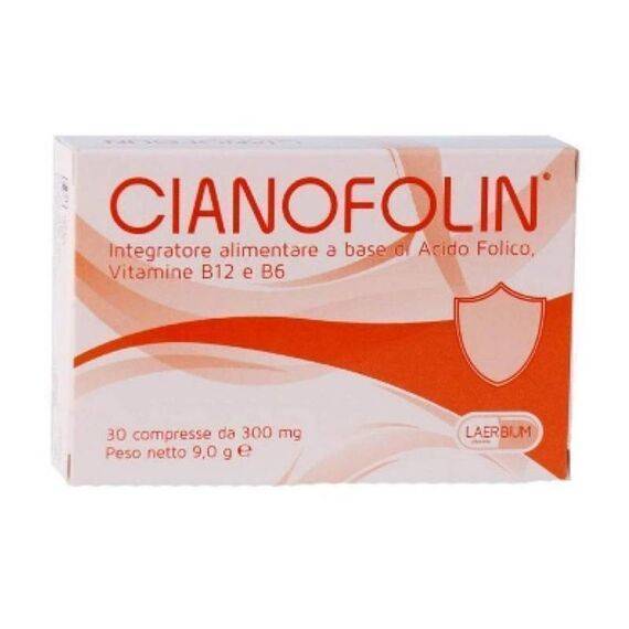 Cianofolin Integratore Alimentare di Vitamine e Acido Folico 30 Compresse | Acquista Online su Farmaclick