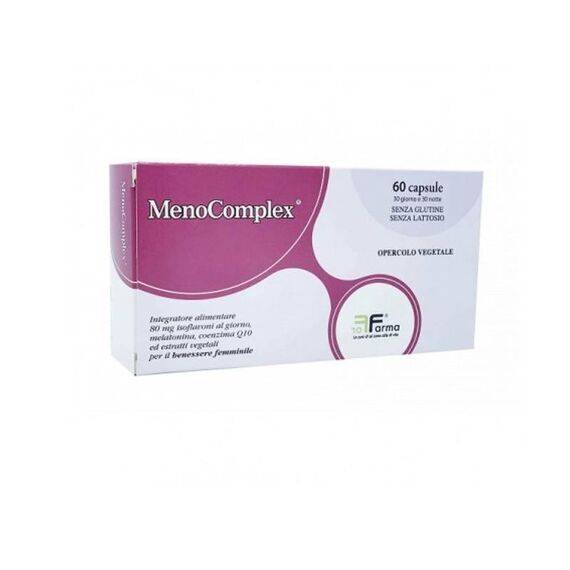 Menocomplex Integratore Alimentare per il Benessere Femminile 60 Capsule | Acquista Online su Farmaclick