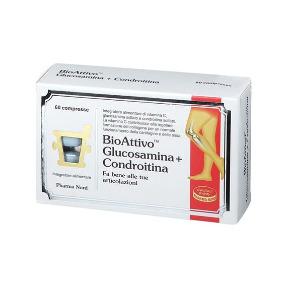 Bioattivo Glucosamina + Condroitina 60 Compresse | Acquista Online su Farmaclick