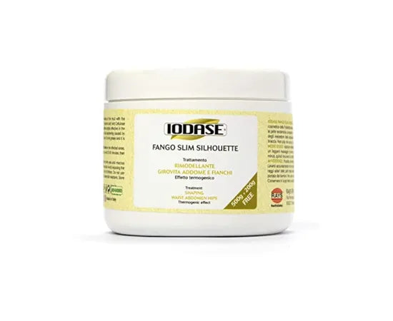 Iodase Fango Slim Silhouette Modellierende Behandlung für Taille, Bauch und Hüften 500 g + 200 g Gratis