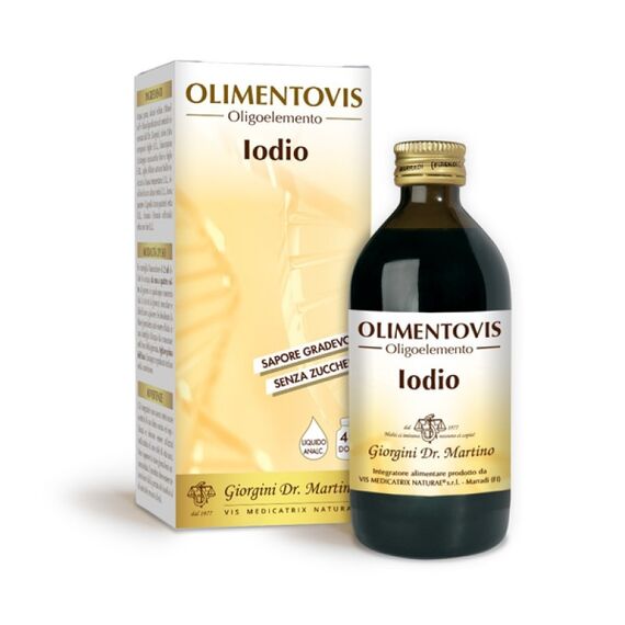 Olimentovis Iodio Integratore Alimentare per la Tiroide 200 Ml | Acquista Online su Farmaclick