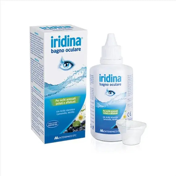 Iridina Bagno Oculare per Occhi Arrossati Irritati e Affaticati 120 Ml | Acquista Online su Farmaclick