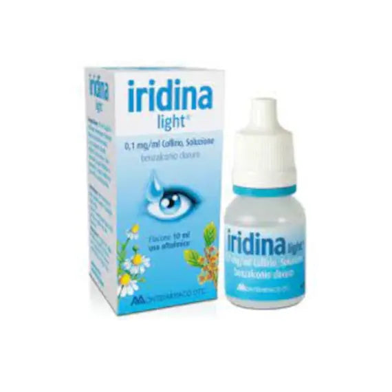 Iridina Light Collirio Disinfettante 10 Ml 0,01% | Acquista Online su Farmaclick