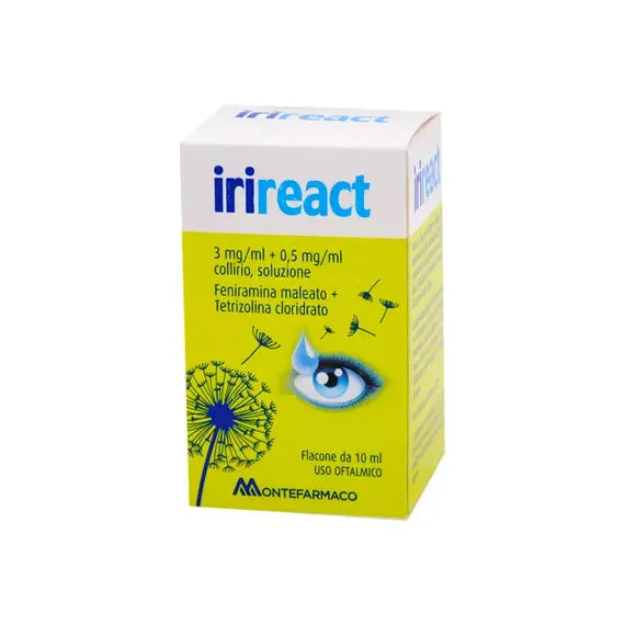 Irireact Collirio Antistaminico 10 Ml | Acquista Online su Farmaclick