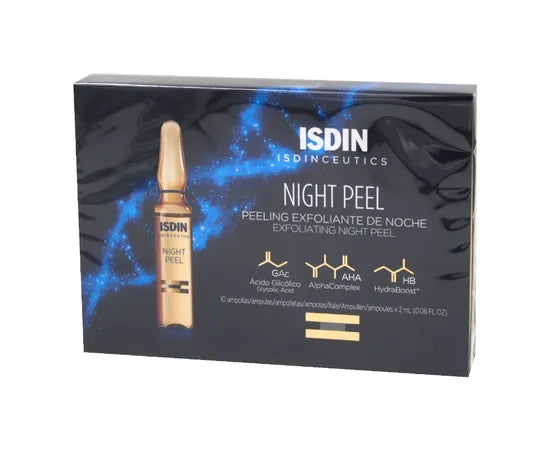 Isdin Isdinceutics Night Peel Peeling Esfoliante Da Notte 10 Ampullen À 2 Ml
