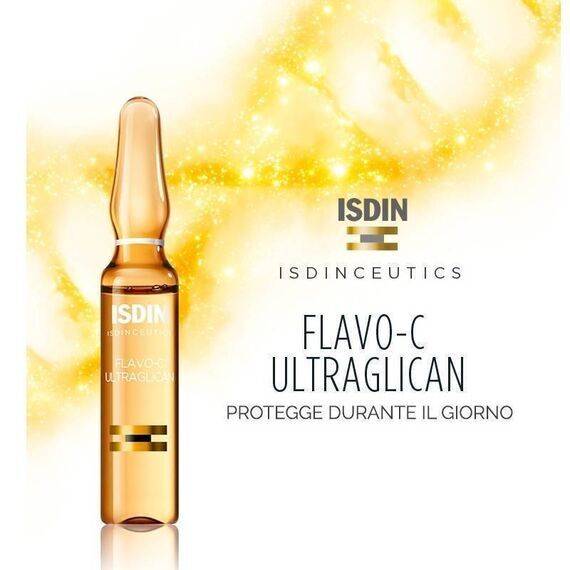 Isdin Isdinceutics Flavo C Forte Siero Viso Antirughe Illuminante Antiossidante 1 Fiala | Acquista Online su Farmaclick
