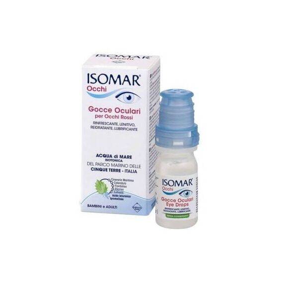 Isomar Occhi Gocce Oculari per Occhi Rossi Flaconcino da 10 Ml Acido Ialuronico 0,2 % | Acquista Online su Farmaclick