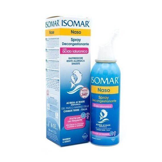 Isomar Spray Decongestionante con Acido Ialuronico 100ml | Acquista Online su Farmaclick