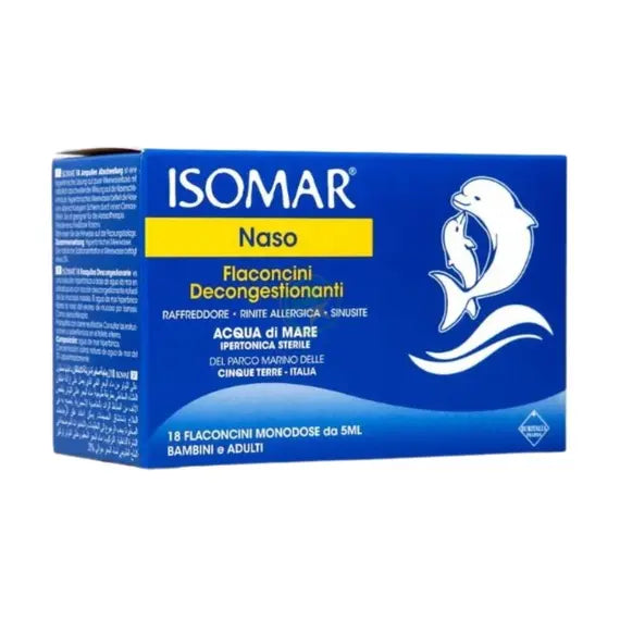 Isomar Bambini e Adulti 20 Flaconcini Decongestionanti 5 Ml | Acquista Online su Farmaclick