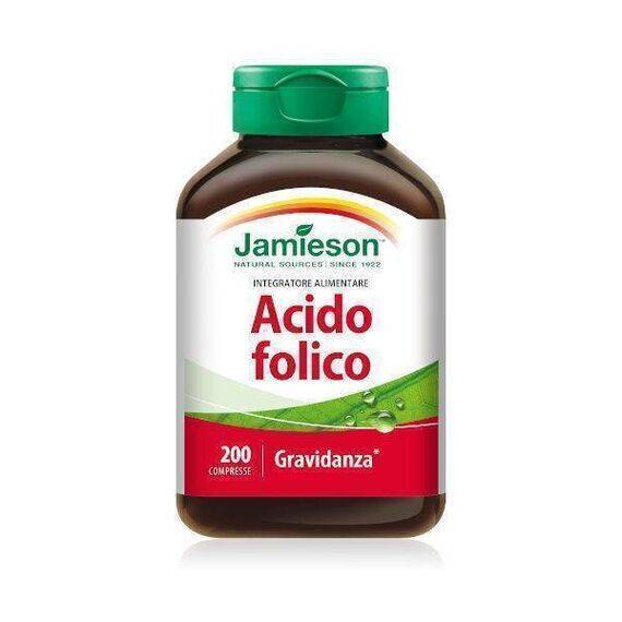 Jamieson Acido Folico Integratore Alimentare 200 Compresse | Acquista Online su Farmaclick
