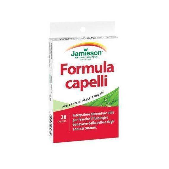 Jamieson Formula Capelli Integratore Alimentare 20 Perle | Acquista Online su Farmaclick