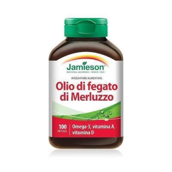 Jamieson Olio di Fegato di Merluzzo 100 Perle | Acquista Online su Farmaclick