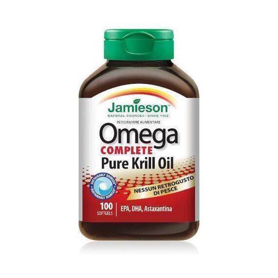 Jamieson Omega Complete Pure Krill Oil Integratore 100 Perle | Acquista Online su Farmaclick
