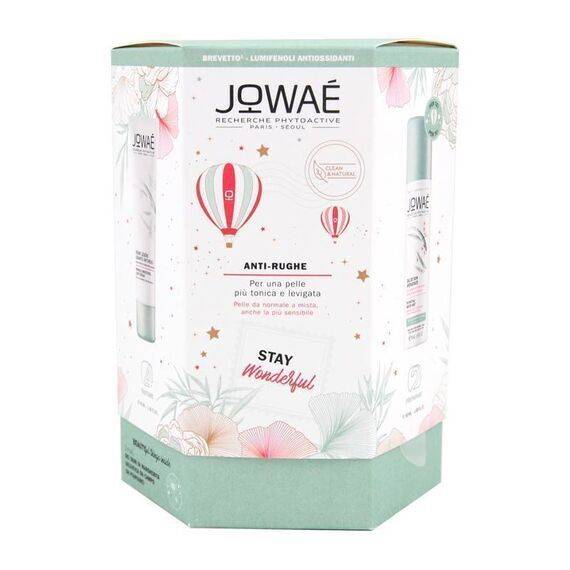 Jowae Cofanetto Anti Rughe Stay Wonderful con Crema Leggera Levigante Anti- Rughe 40 Ml + Acqua Idratante Spray 50 Ml in Omaggio | Acquista Online su Farmaclick