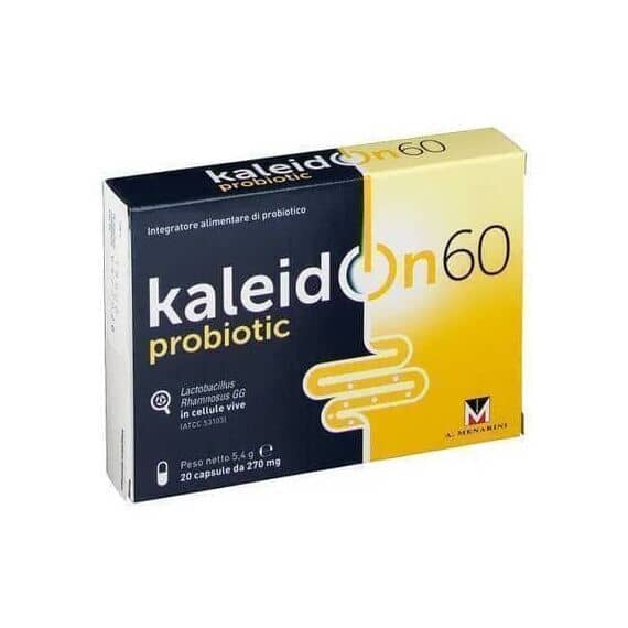 Kaleidon 60 Integratore di Fermenti Lattici Probiotici 20 Capsule da 270mg | Acquista Online su Farmaclick