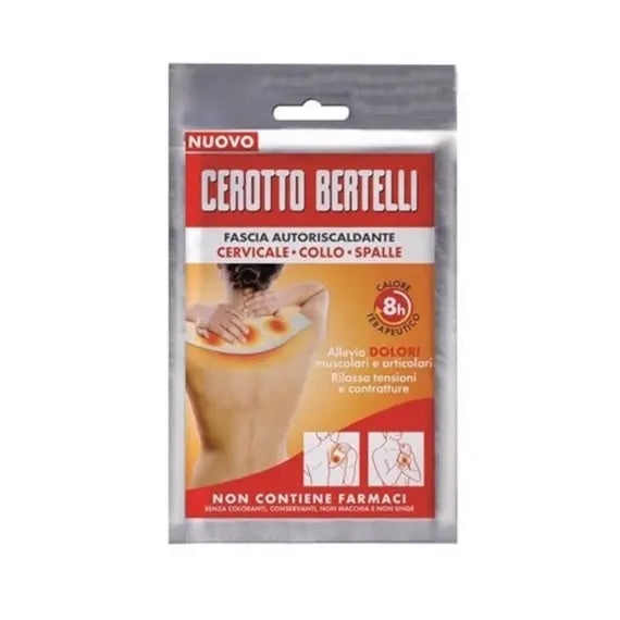 Cerotto Bertelli Fascia Autoriscaldante Cervicale Collo e Spalle 1 Cerotto | Acquista Online su Farmaclick
