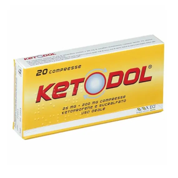 Ketodol Eg 20 Compresse 25+200 Mg | Acquista Online su Farmaclick